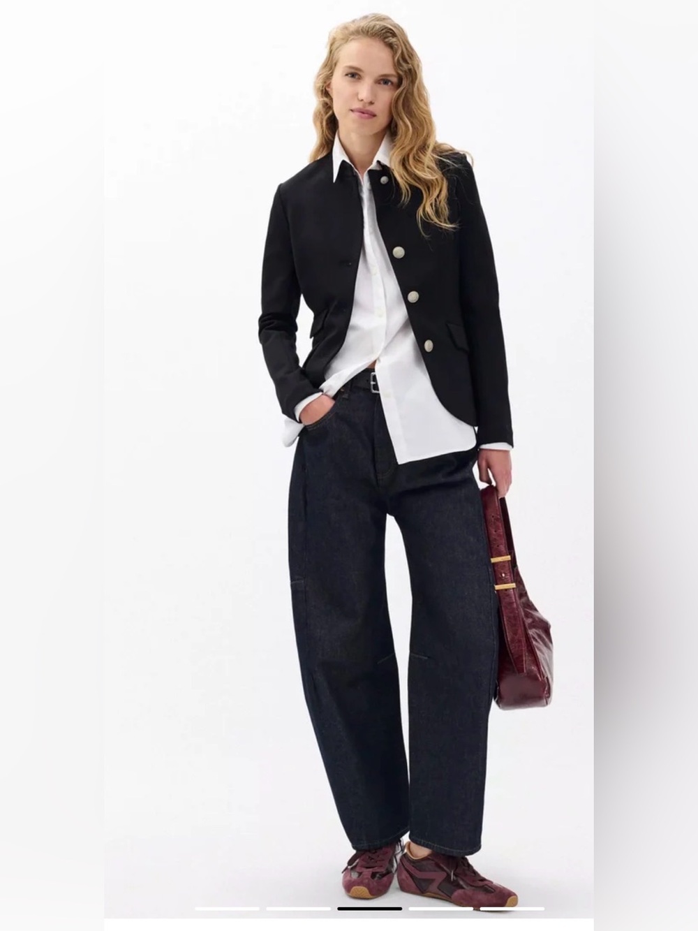 rag & bone Black Slade Blazer